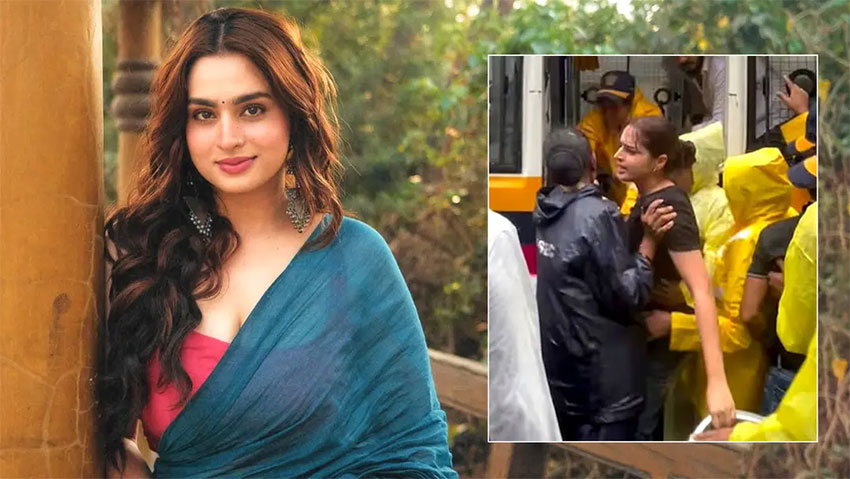 বিক্ষোভে গিয়ে আটক অভিনেত্রী আয়েশা খান
